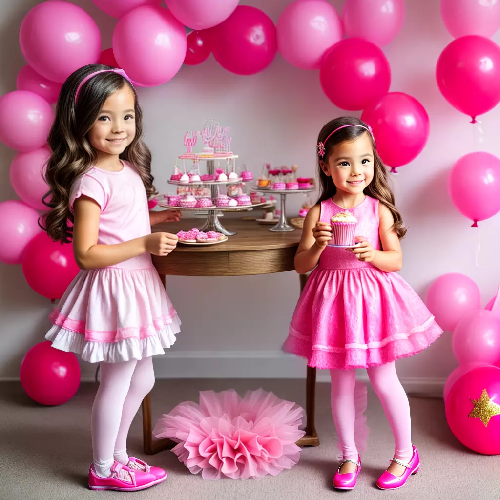 Fotos menina tutu barbie cupcakes decoracao