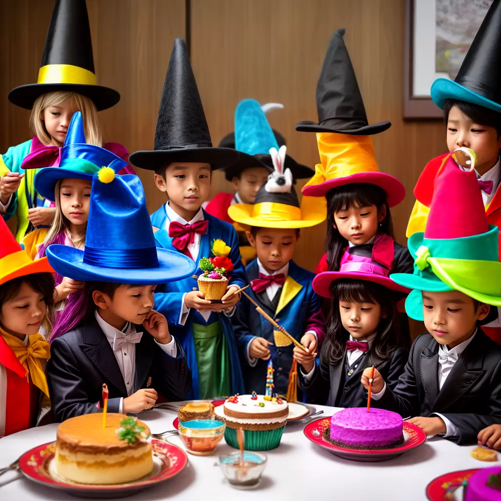 Fotos mesa magica chapeu varinhas bolo coelho Fotos mesa magica chapeu varinhas bolo coelho