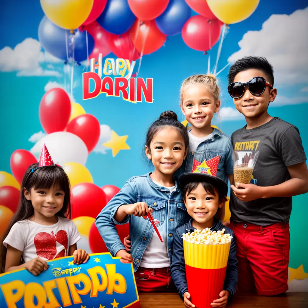 Fotos festa infantil cinema pipoca atividades Fotos festa infantil cinema pipoca atividades