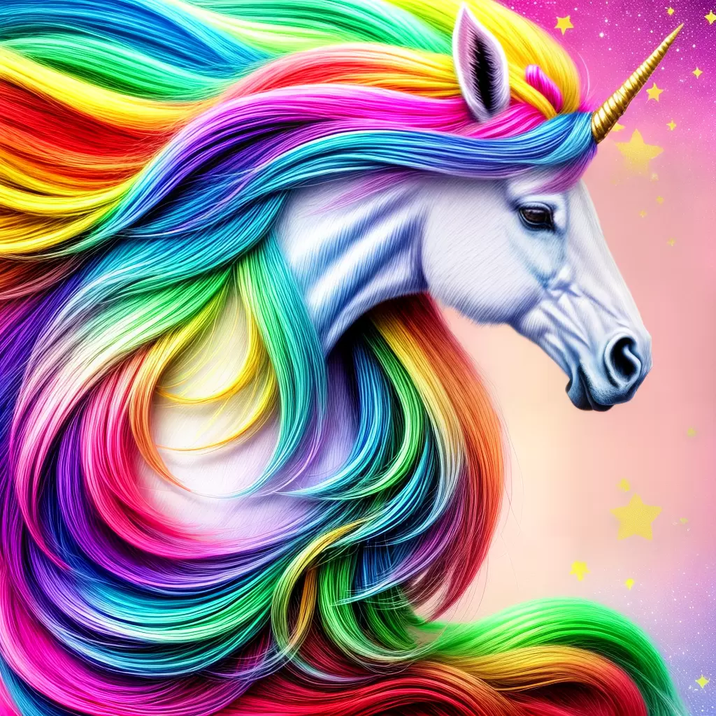 Fotos convite unicornio arco iris estrelas