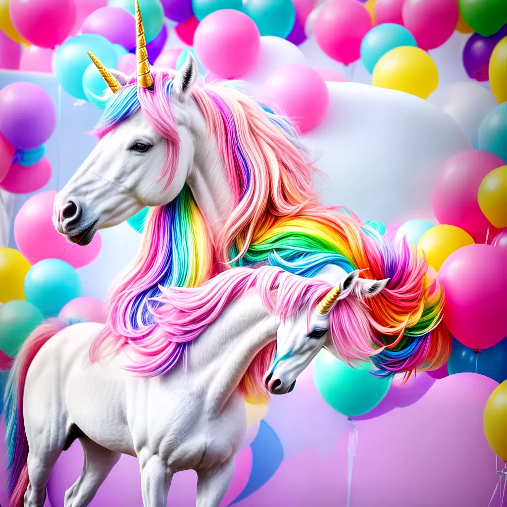 Fotos convite unicornio diy glitter fita arcoiris