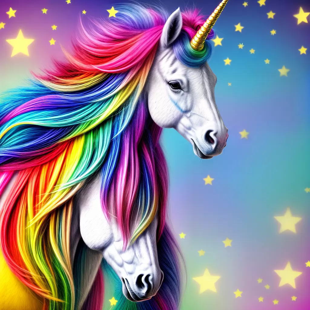 Fotos convite unicornio arco iris festa 2