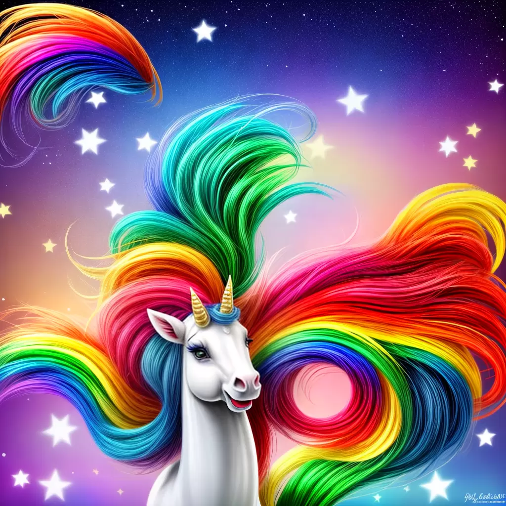 Fotos convite unicornio arco iris festa 3
