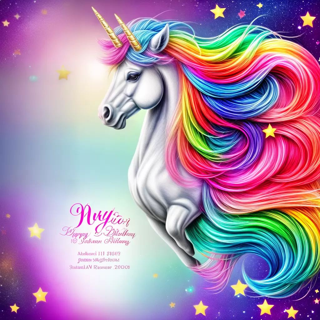 Fotos convite unicornio diy arco iris estrelas