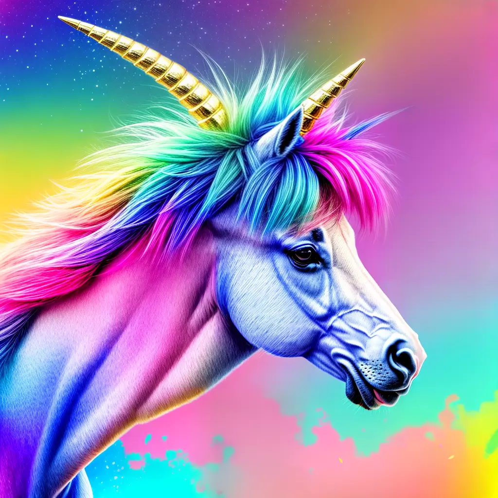 Fotos convite unicornio arco iris festa 4