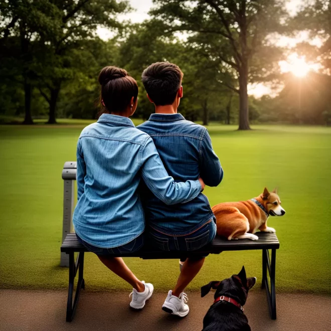 Fotos pessoa cachorro por do sol bondade