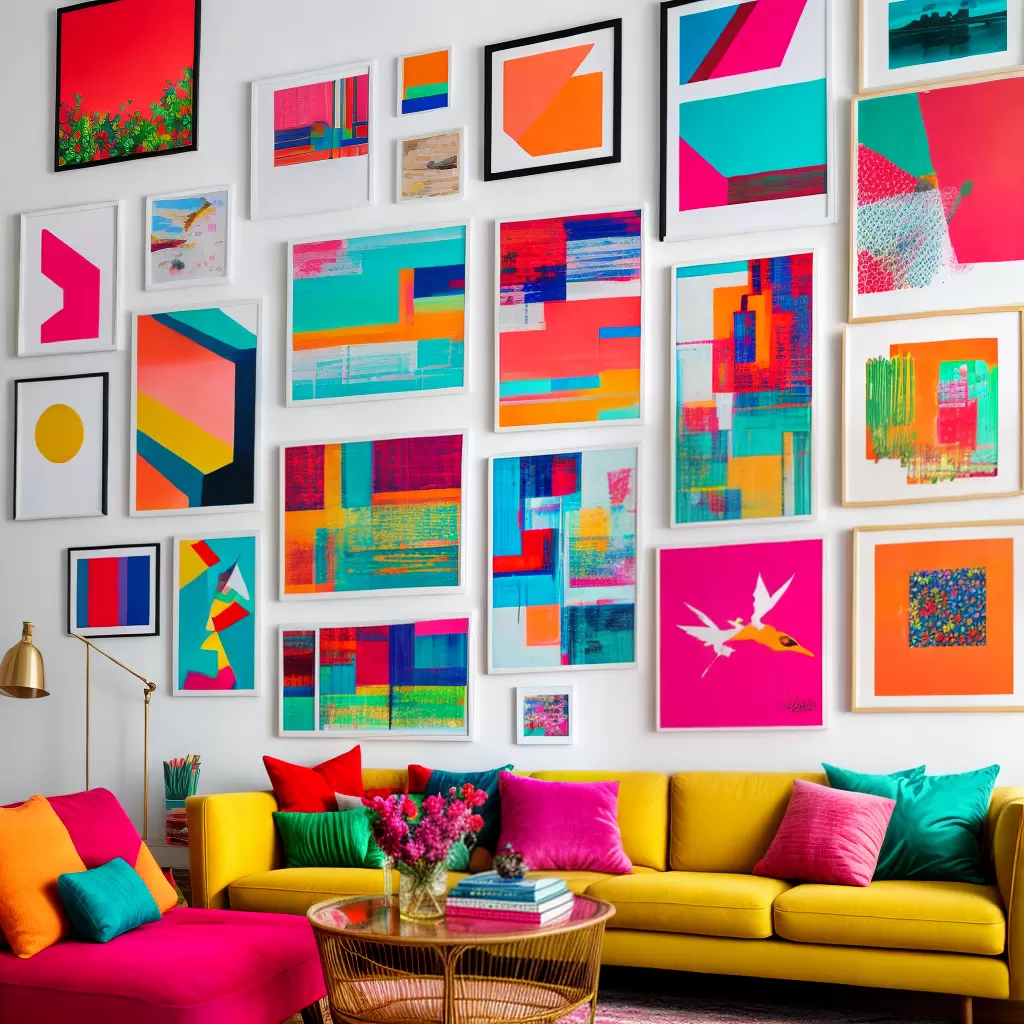 Fotos sala ousada estampas sofa rosa Fotos sala ousada estampas sofa rosa