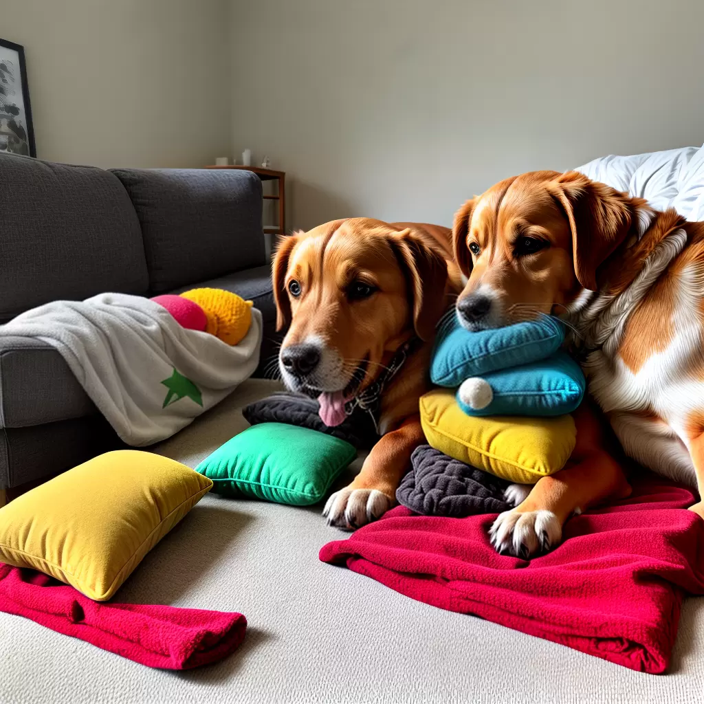 Fotos cama animais brinquedos lar novo