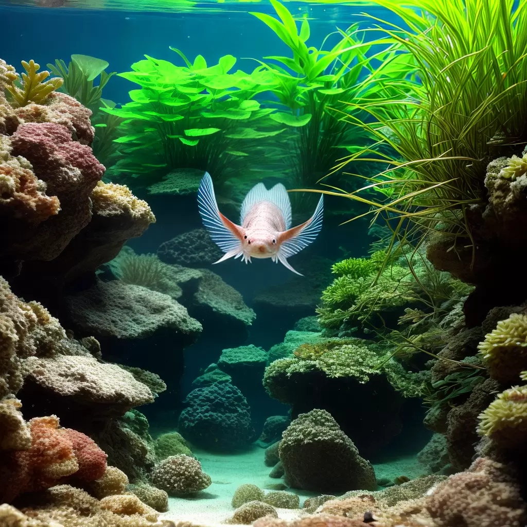 Fotos axolotl nadando aquario plantas dicas Fotos axolotl nadando aquario plantas dicas