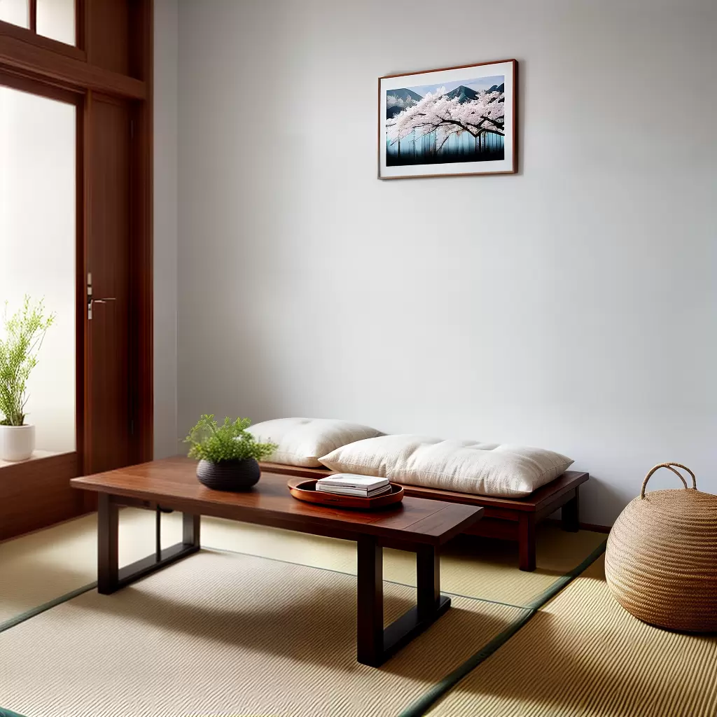 Fotos quarto japones simples bambu fotografia Fotos quarto japones simples bambu fotografia