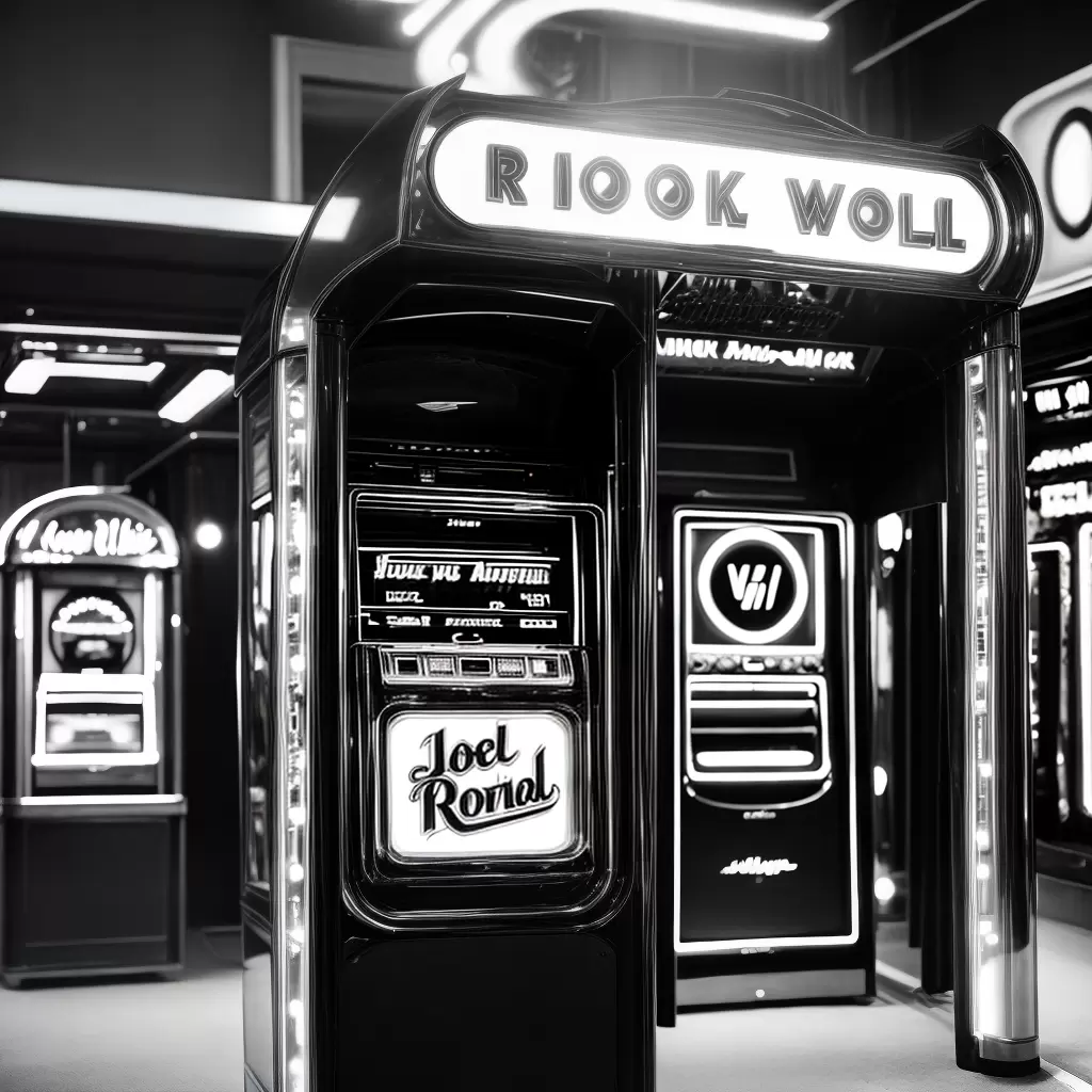 Fotos jukebox rock roll festa retro