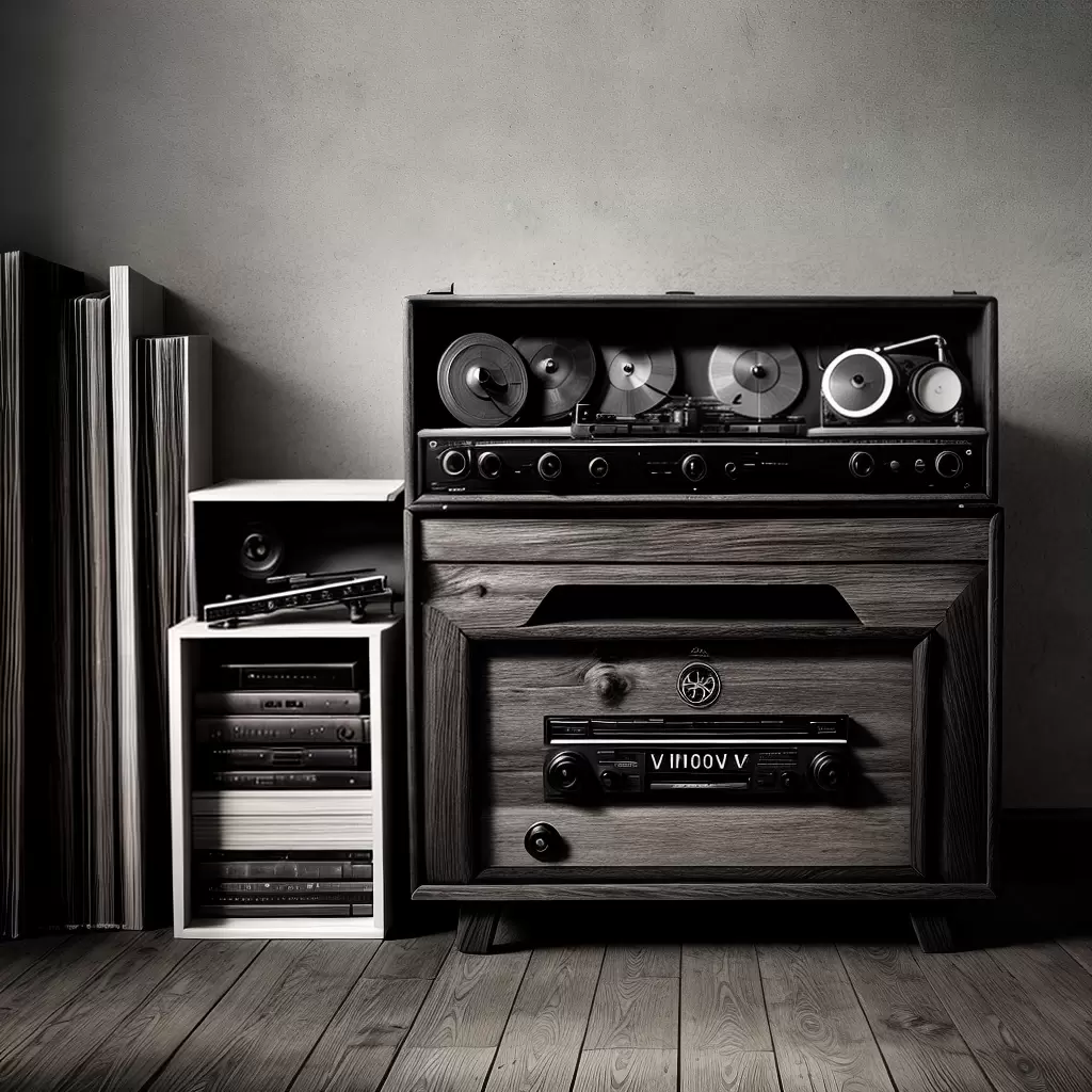 Fotos toca discos vinil piso madeira grunge