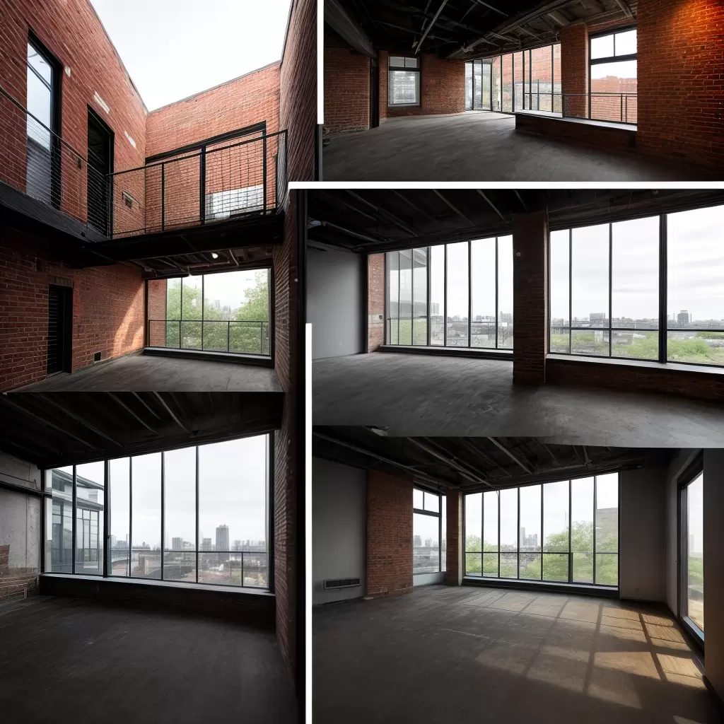 Fotos antes depois loft transformacao grunge