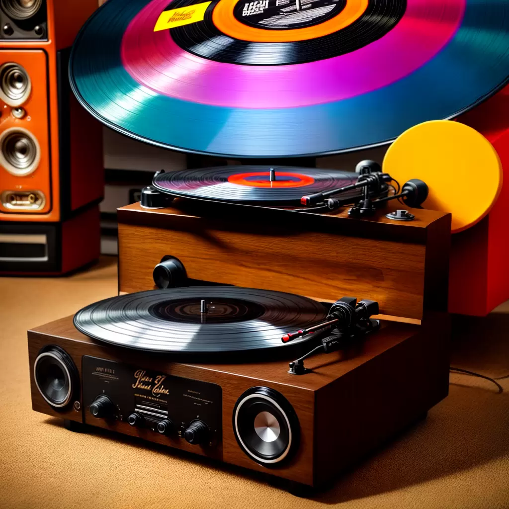 Fotos toca discos vinil festa retro disco Fotos toca discos vinil festa retro disco