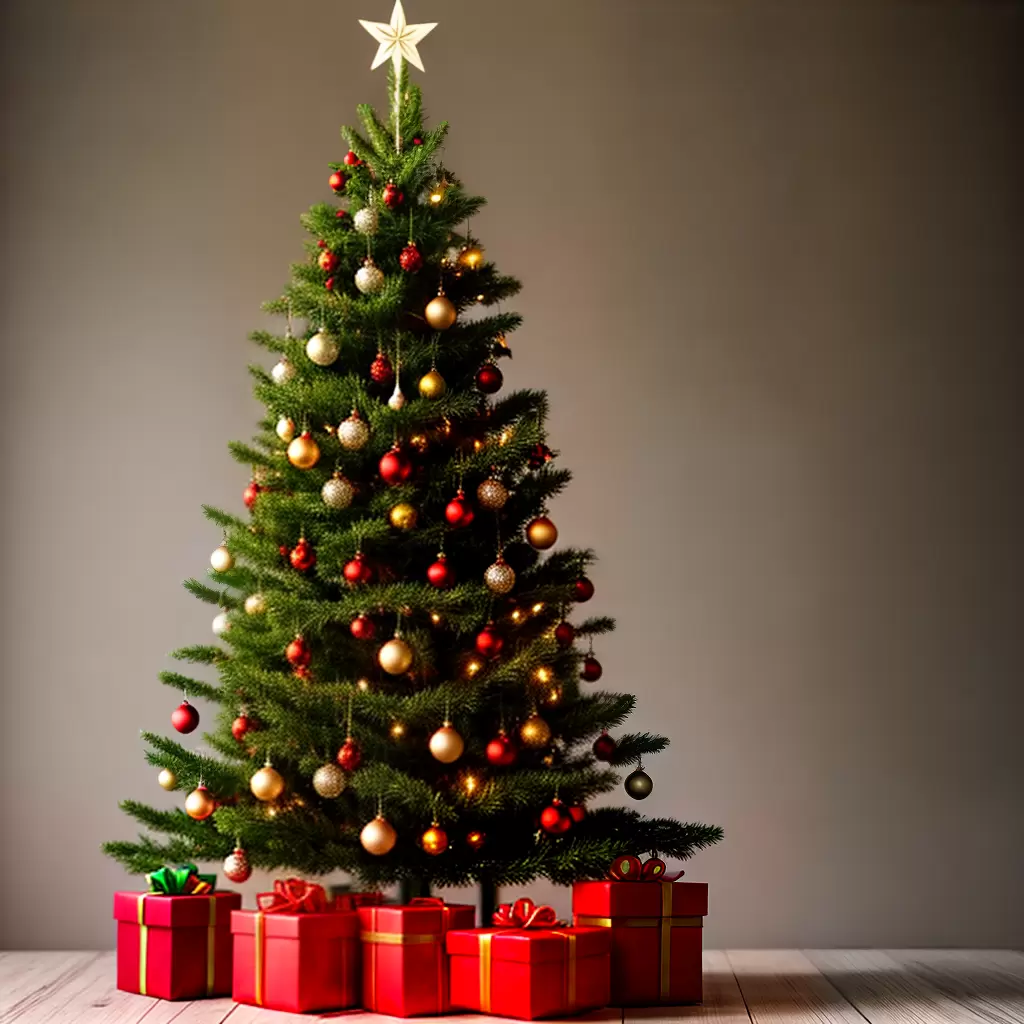 Fotos arvore natal decorada foco luzes ornamentos Fotos arvore natal decorada foco luzes ornamentos