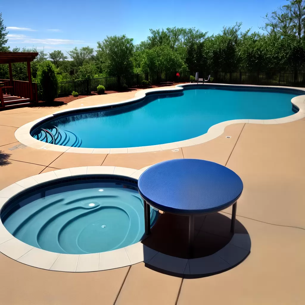 Fotos cobertura inverno piscina deck limpo