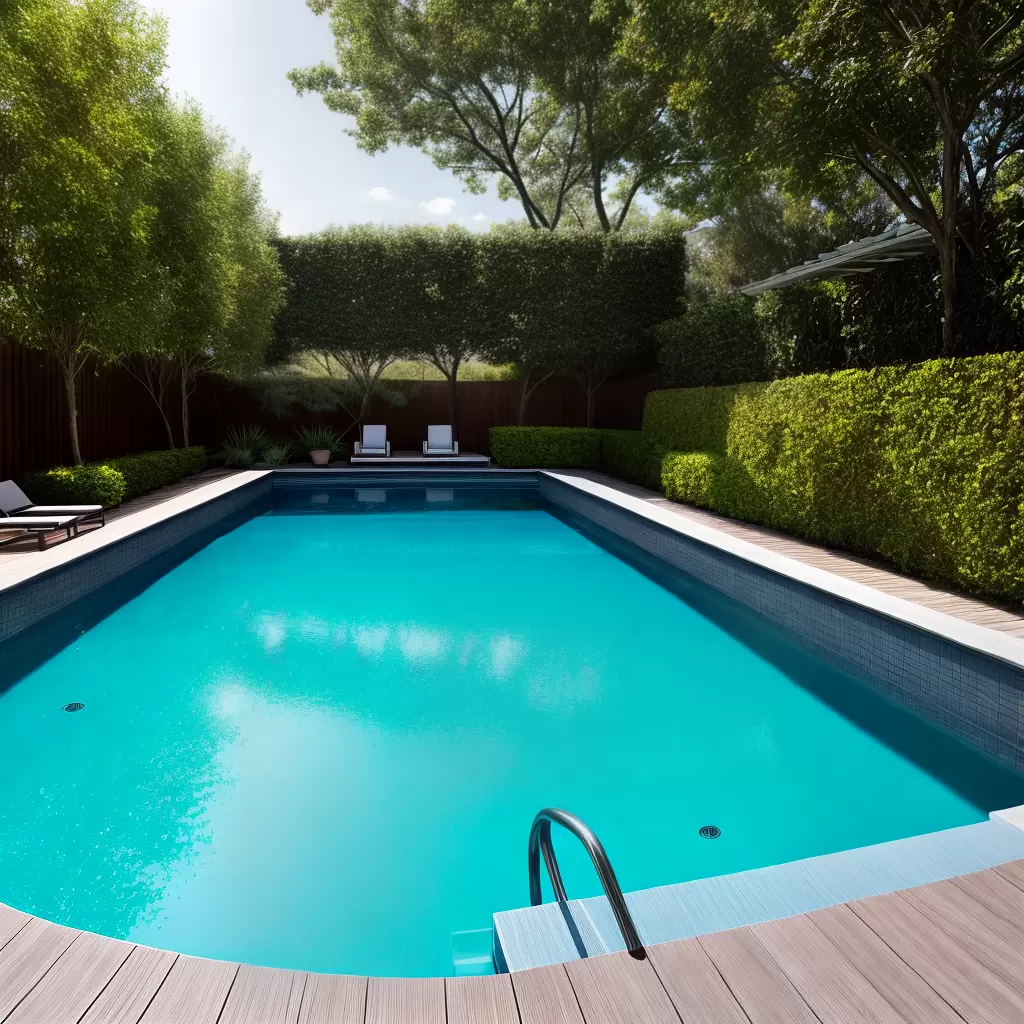 Fotos limpeza inverno piscina capa arvores