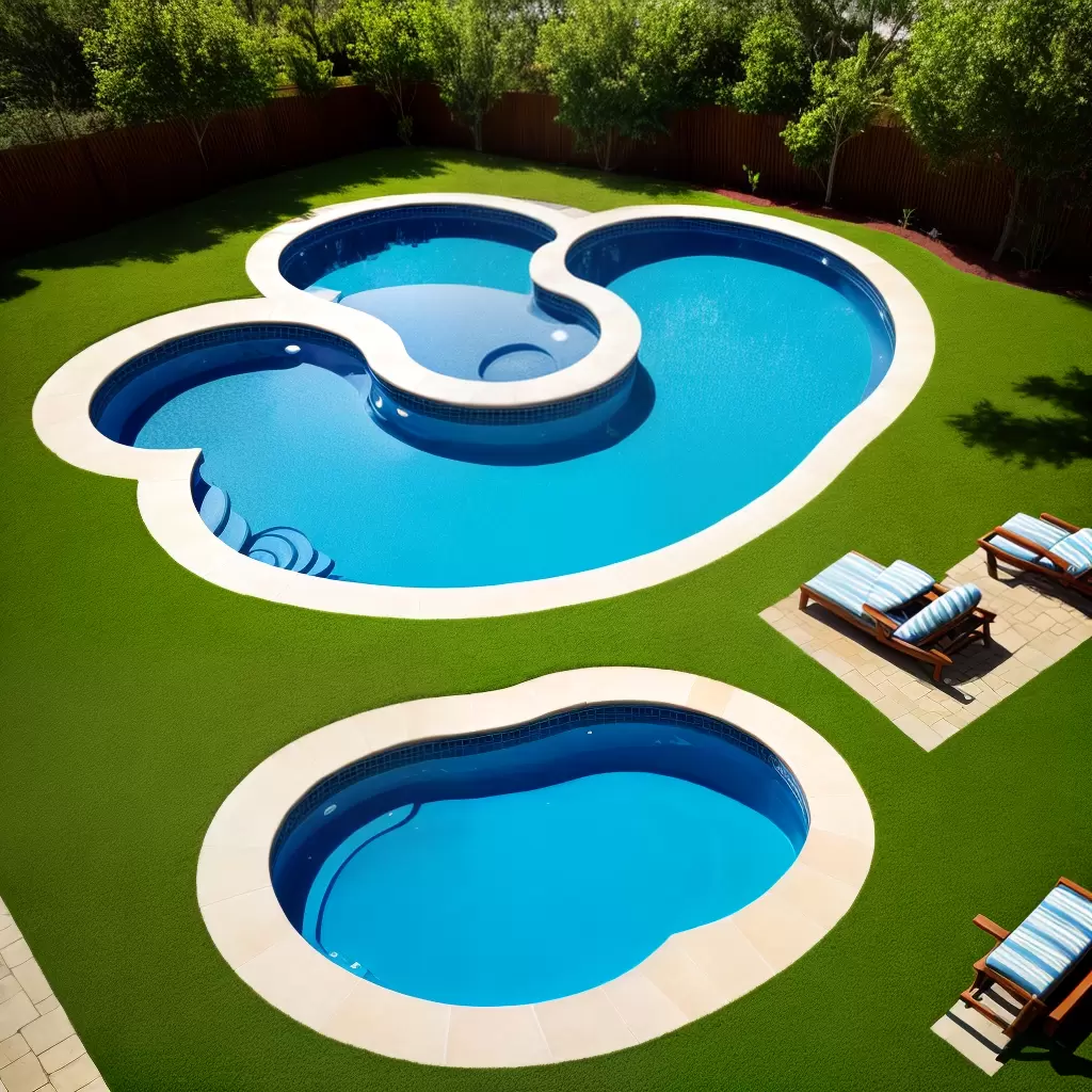 Fotos piscina bordas criativas zigzag curvas Fotos piscina bordas criativas zigzag curvas