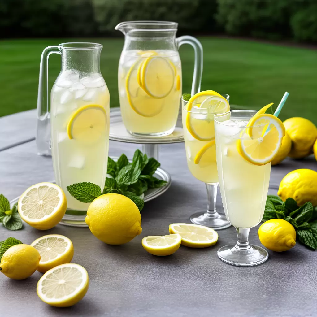 Fotos estacao limonda verao bebida fresca