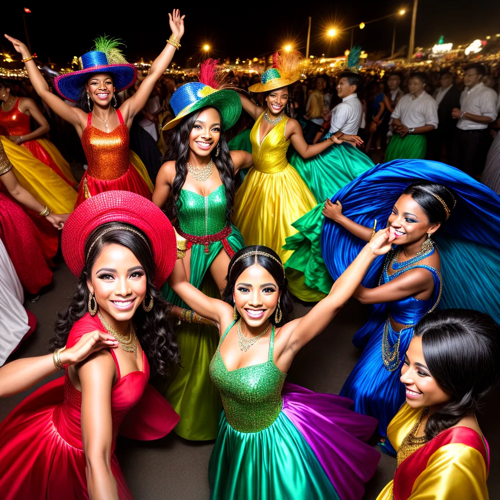 festa tematica danca alegria cores