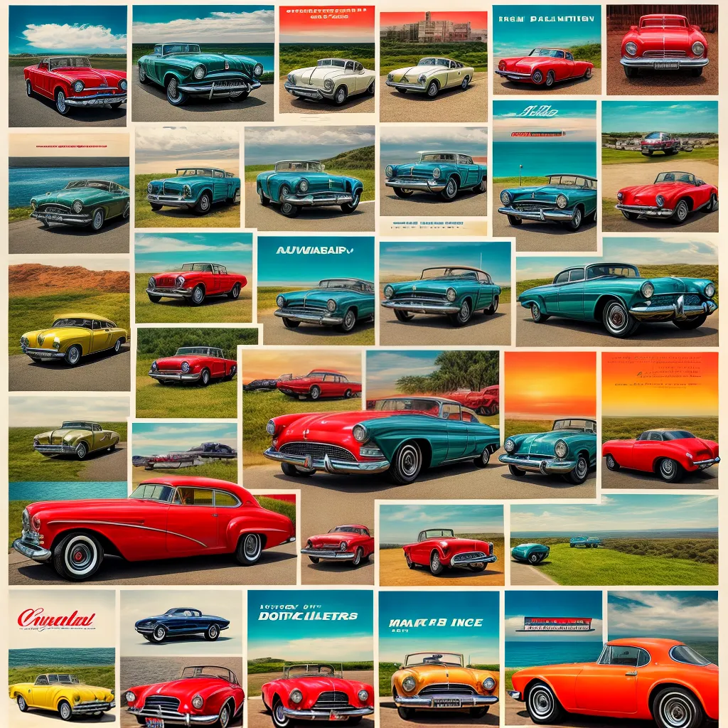colecao imas geladeira carros propagandas vintage