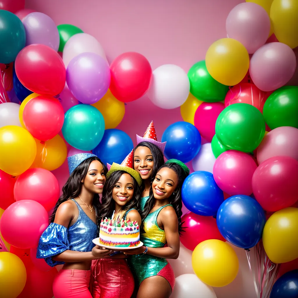 festa gemeos bolos baloes alegria 1