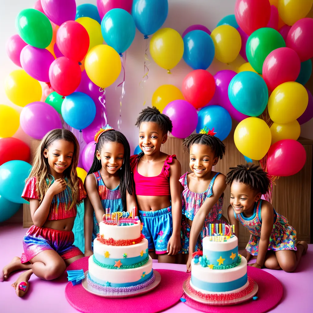 festa gemeos bolos baloes amigos