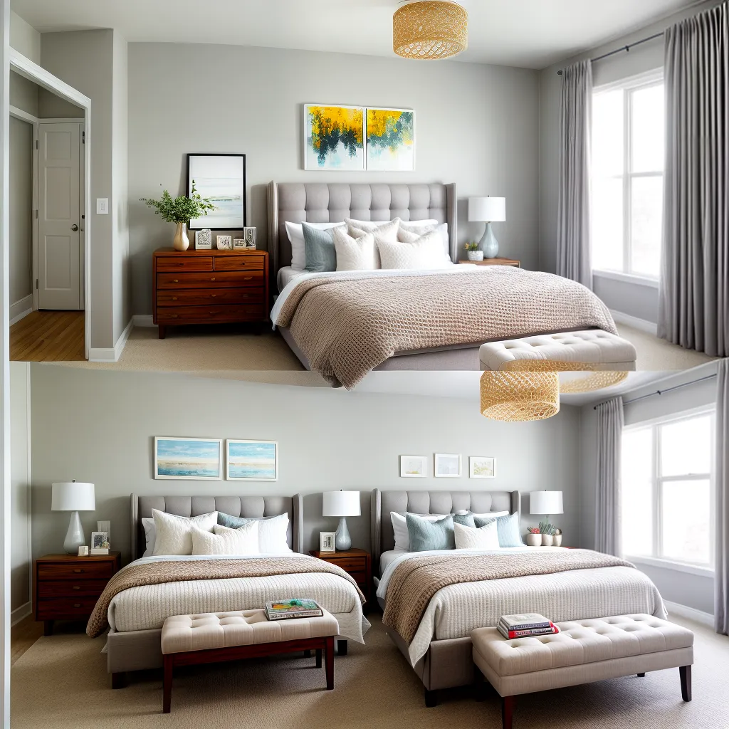 quarto design moderno vintage