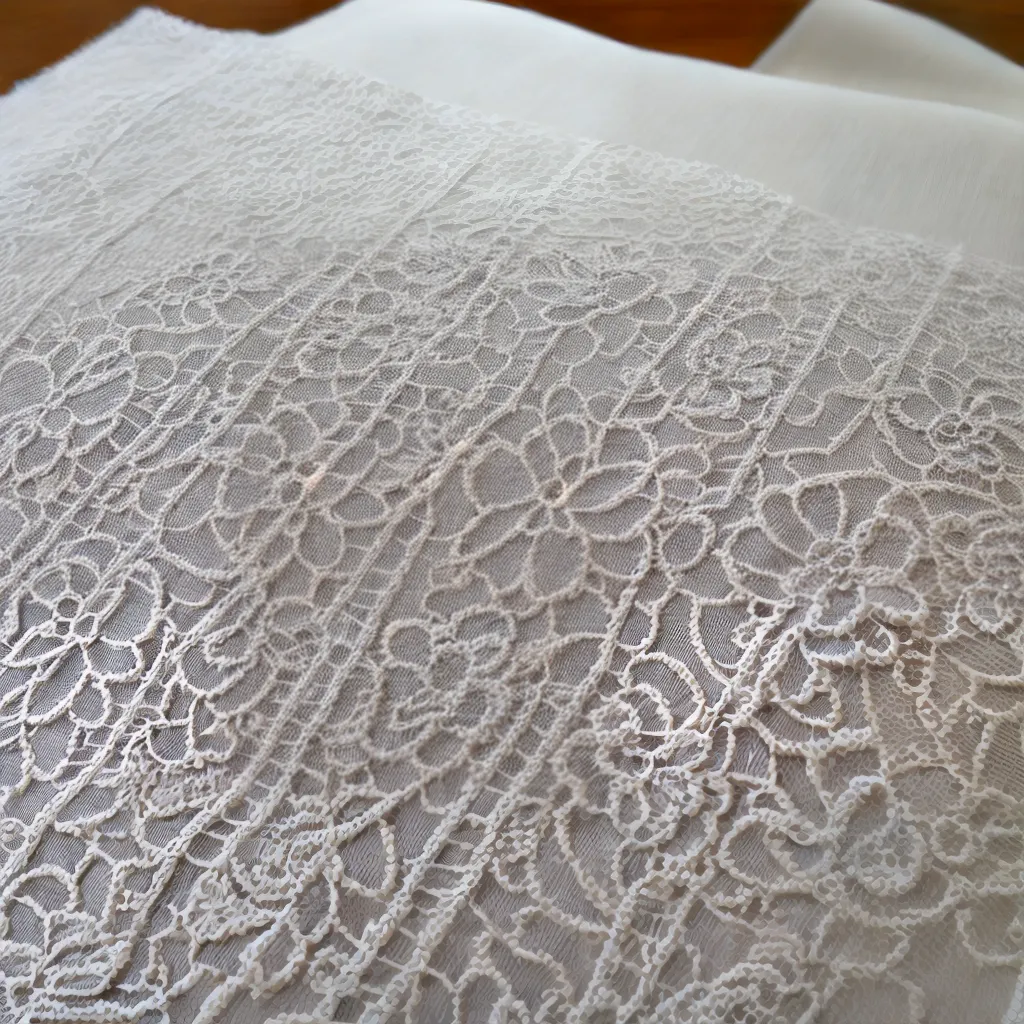 renda artesanal costura detalhes