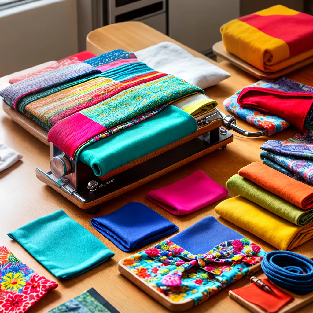 mesa costura colorida artesanato