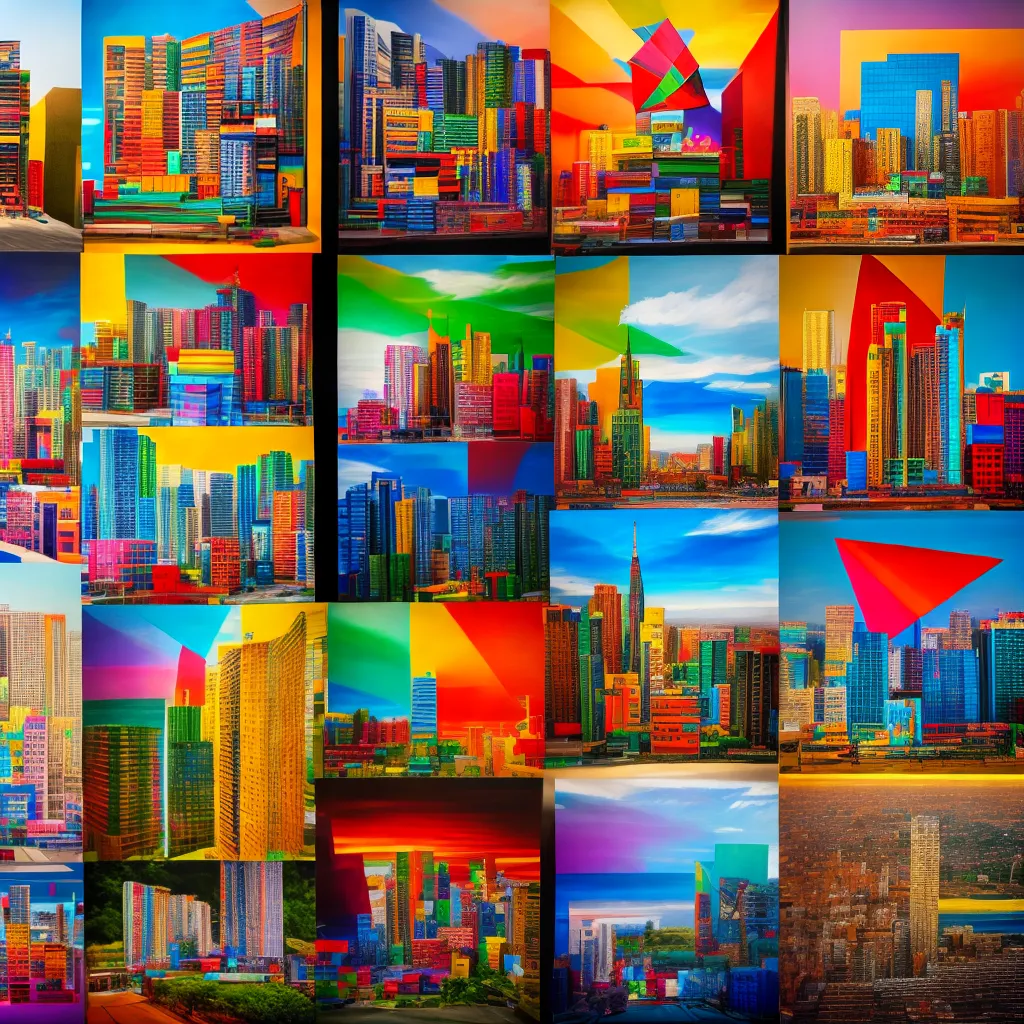 arte cartolina esculturas cidade robo