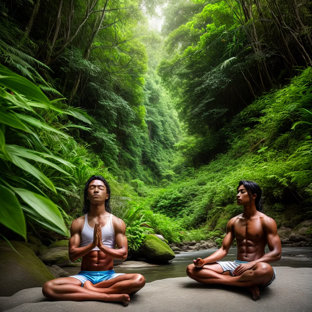 meditacao praia natureza serenidade