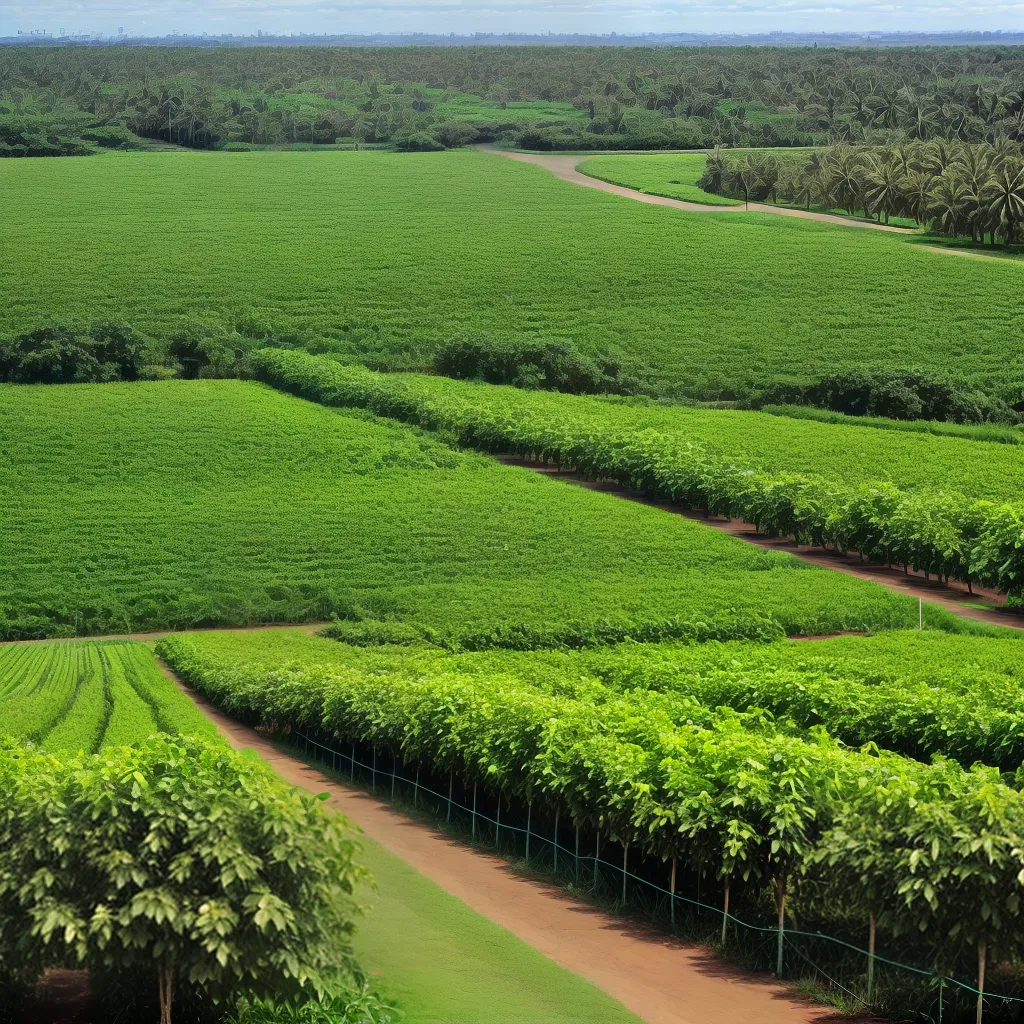 pomar tropical irrigacao frutas vibrantes pomar tropical irrigacao frutas vibrantes