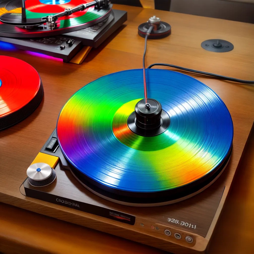 disco vinil colorido girando livros lancamento disco vinil colorido girando livros lancamento