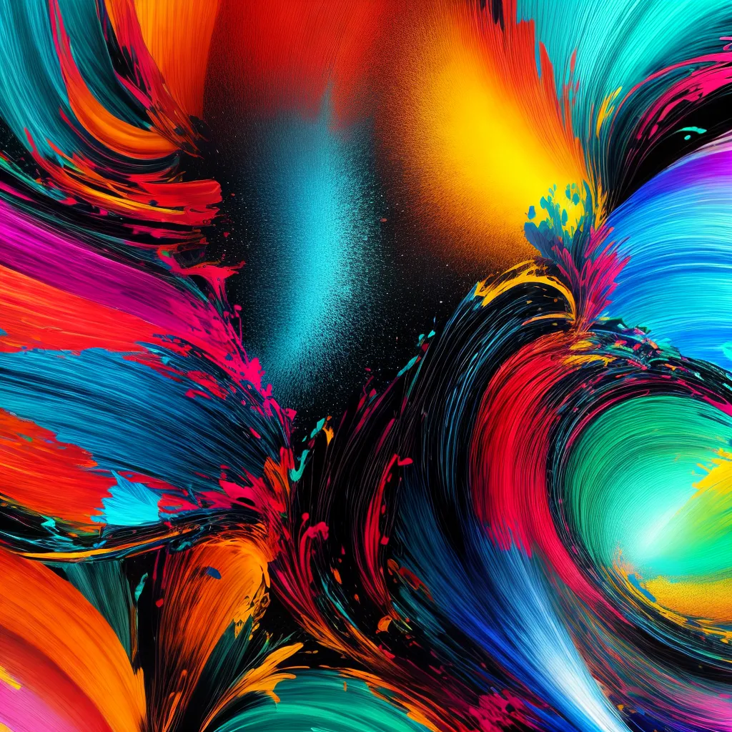 arte digital colorida inovadora futurista arte digital colorida inovadora futurista