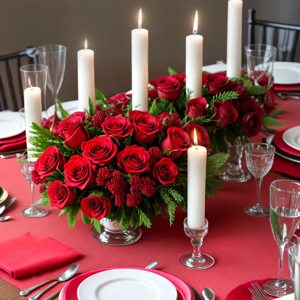 mesa decorada valentines rosas romantico mesa decorada valentines rosas romantico