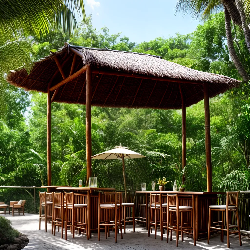 barra bambu decoracao tropical ambiente barra bambu decoracao tropical ambiente