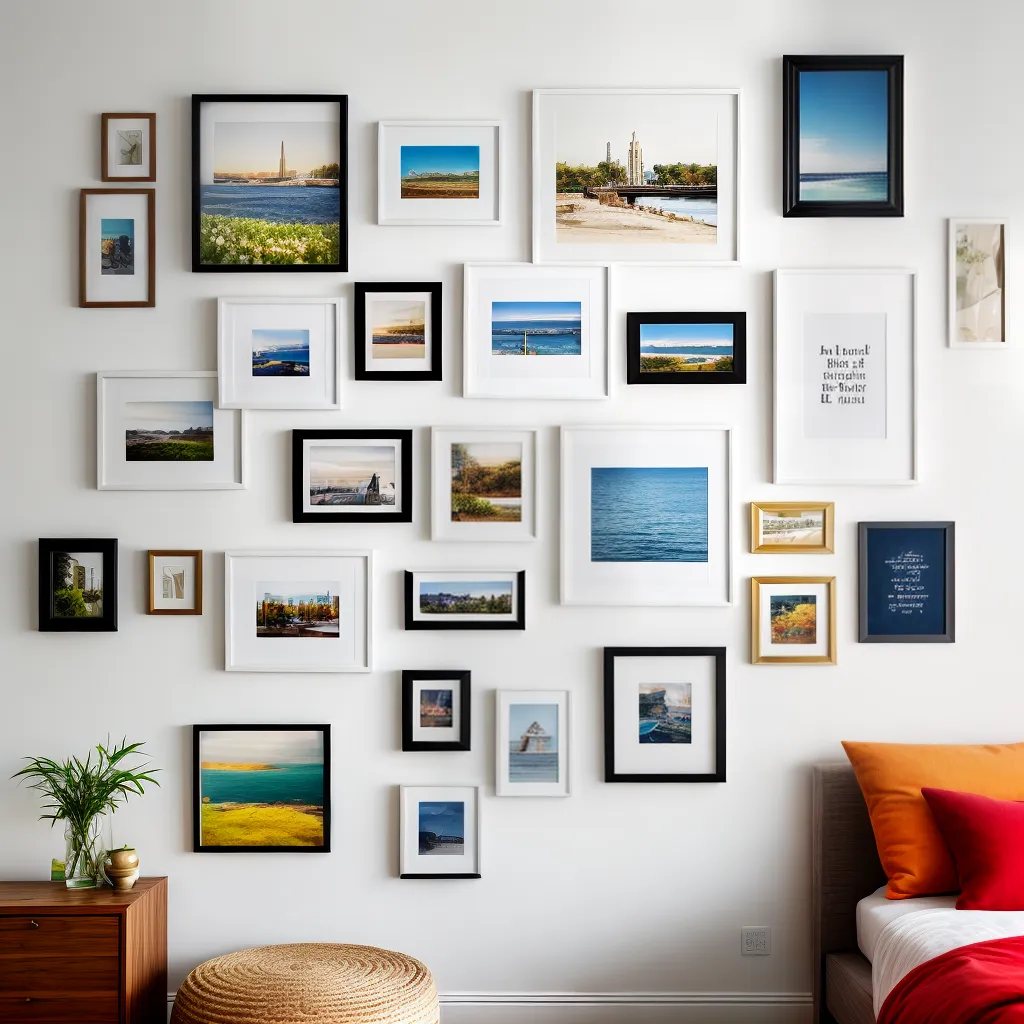 galeria parede personalidade fotos arte
