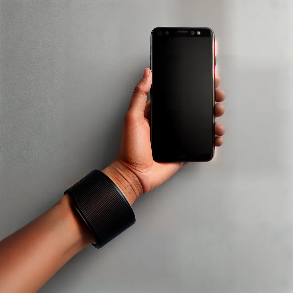 smartphone moderno papel de parede geometrico