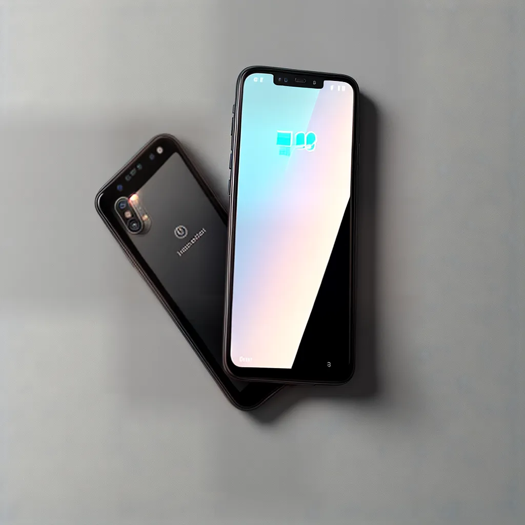 smartphone minimalista papel de parede geometrico