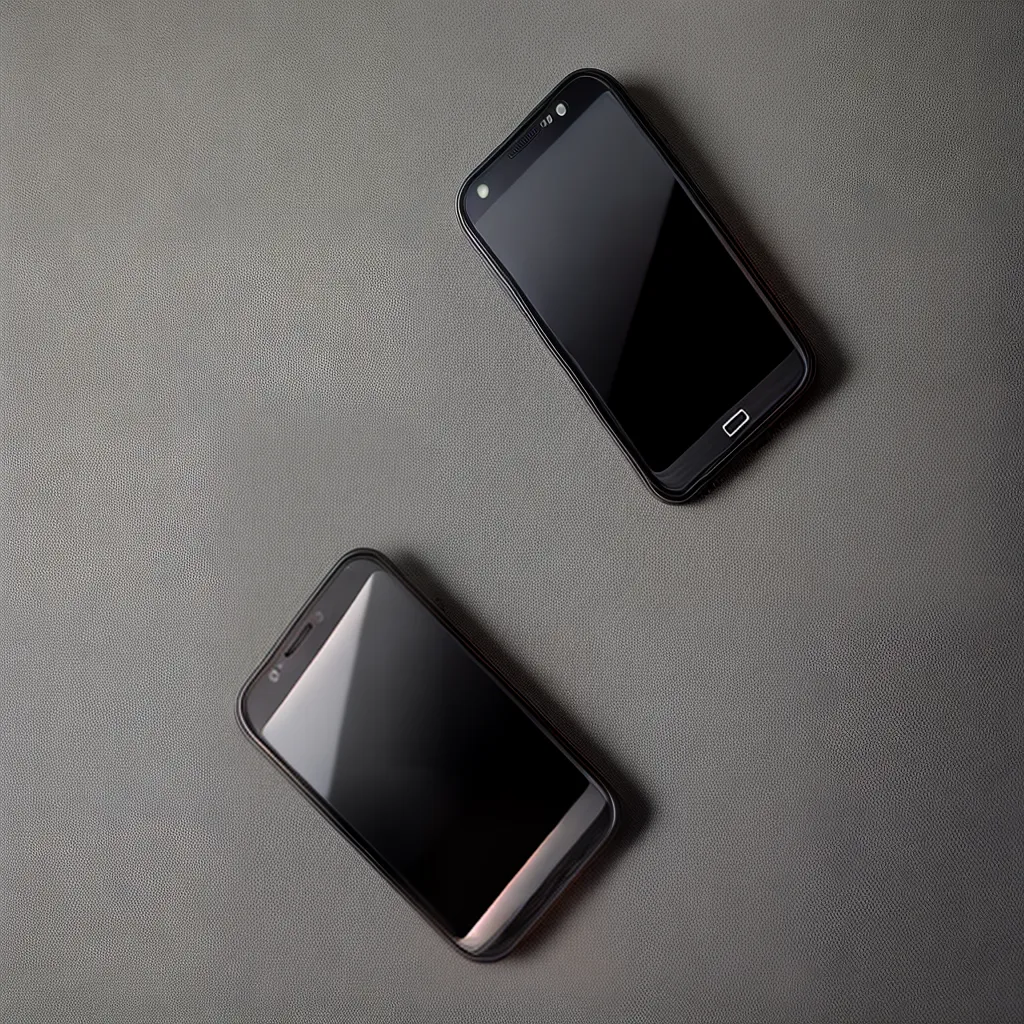 smartphone minimalista geometrico