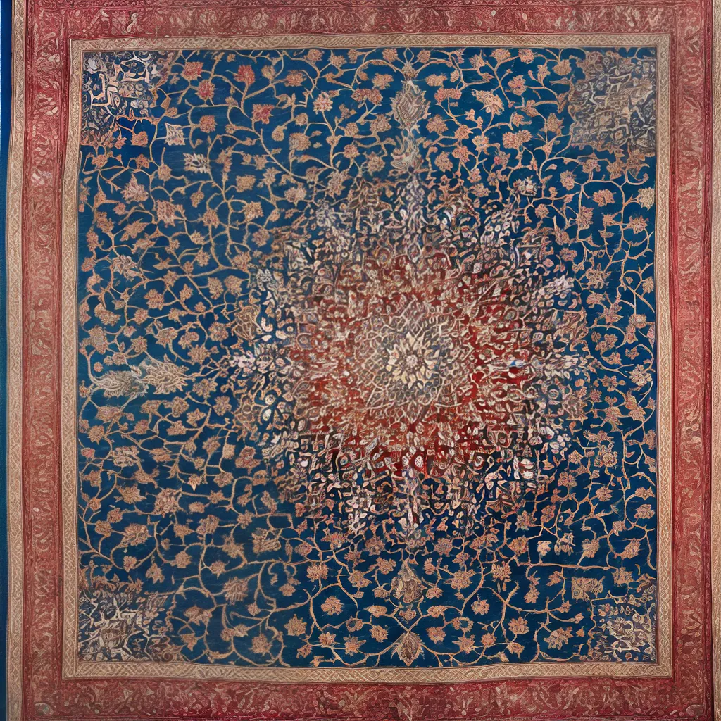 tapete persa artesanato cores padroes