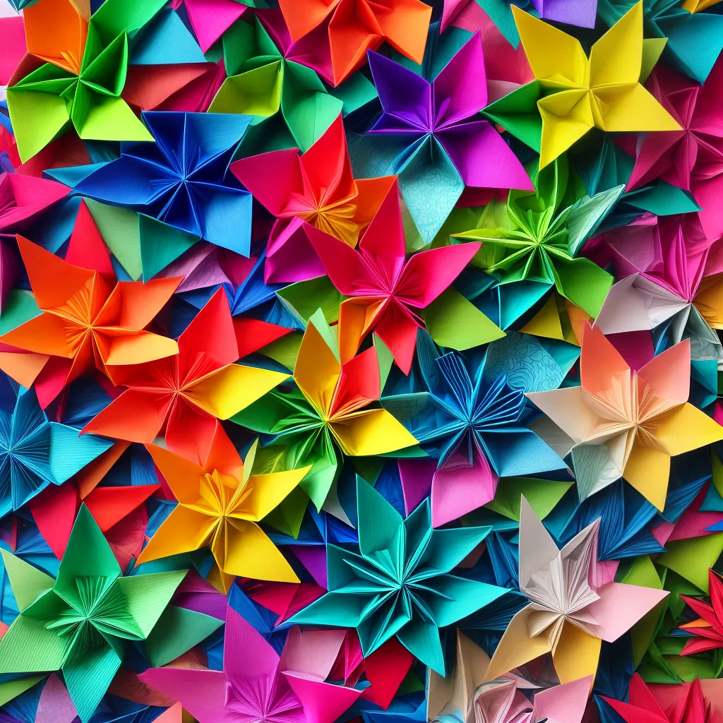 origami papeis de parede coloridos origami papeis de parede coloridos