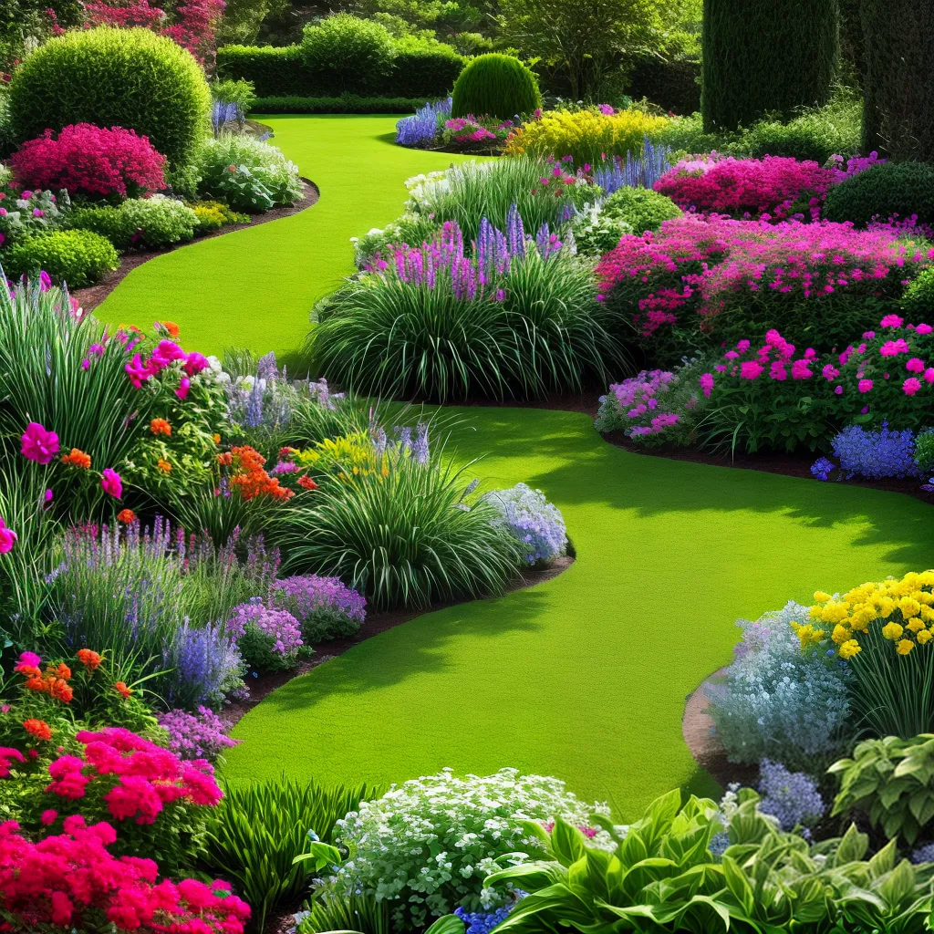jardim colorido sol natureza inspiracao jardim colorido sol natureza inspiracao