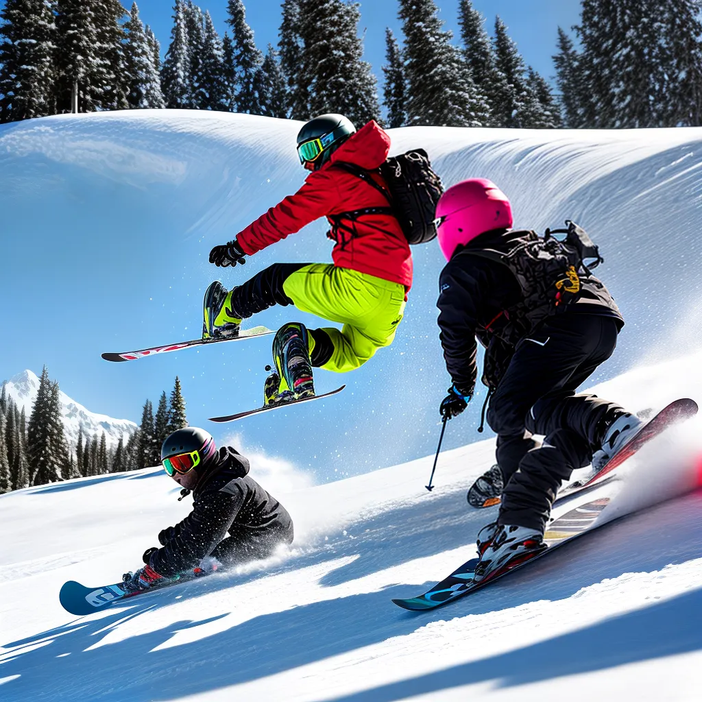 snowboard paisagem montanha powder snowboard paisagem montanha powder