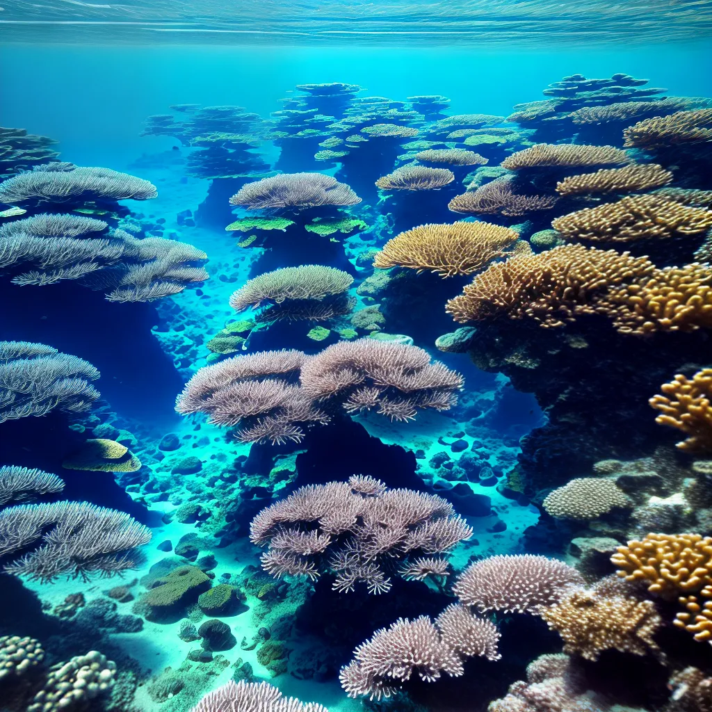 papel de parede subaquatico oceano coral