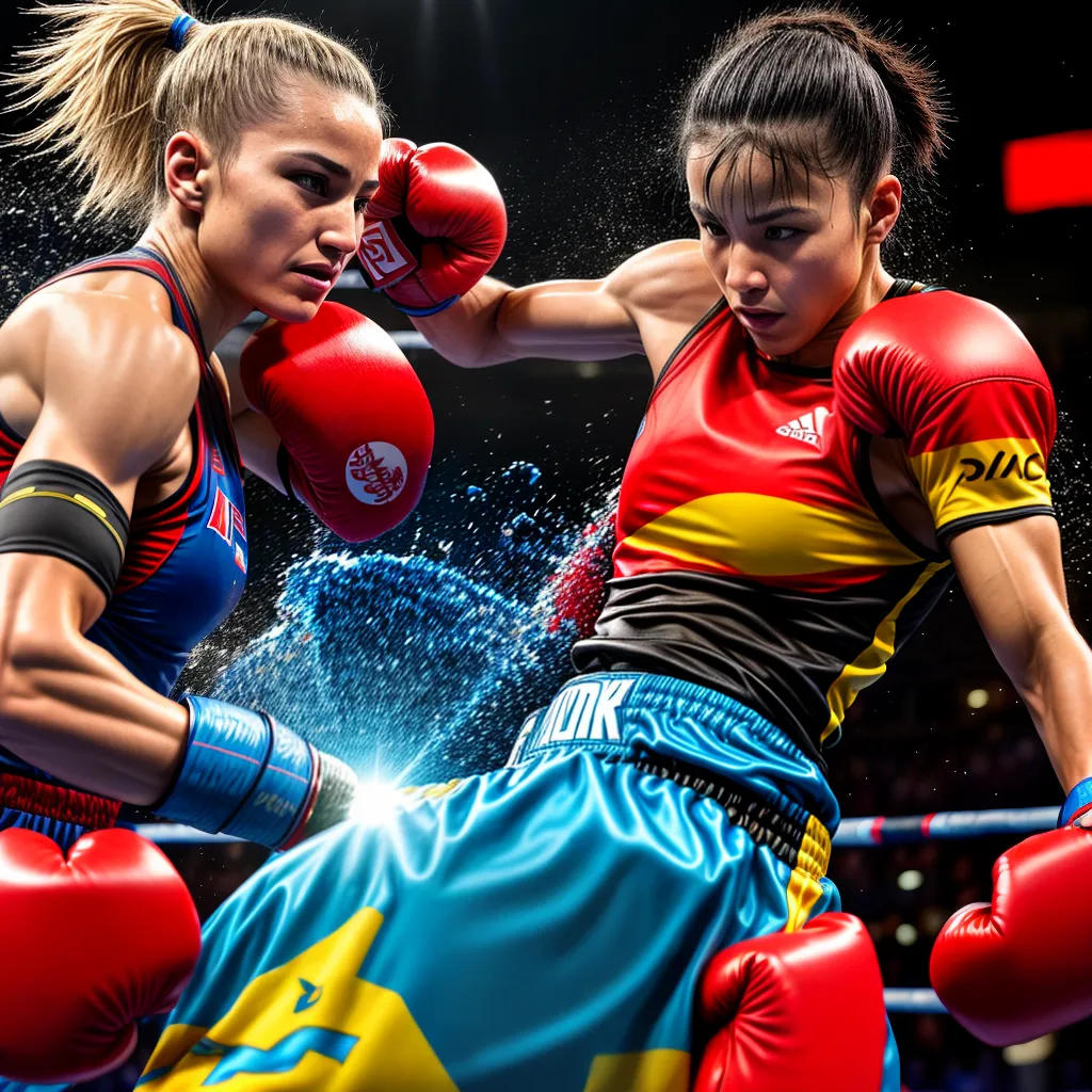 papel de parede celular kickboxing vibrante