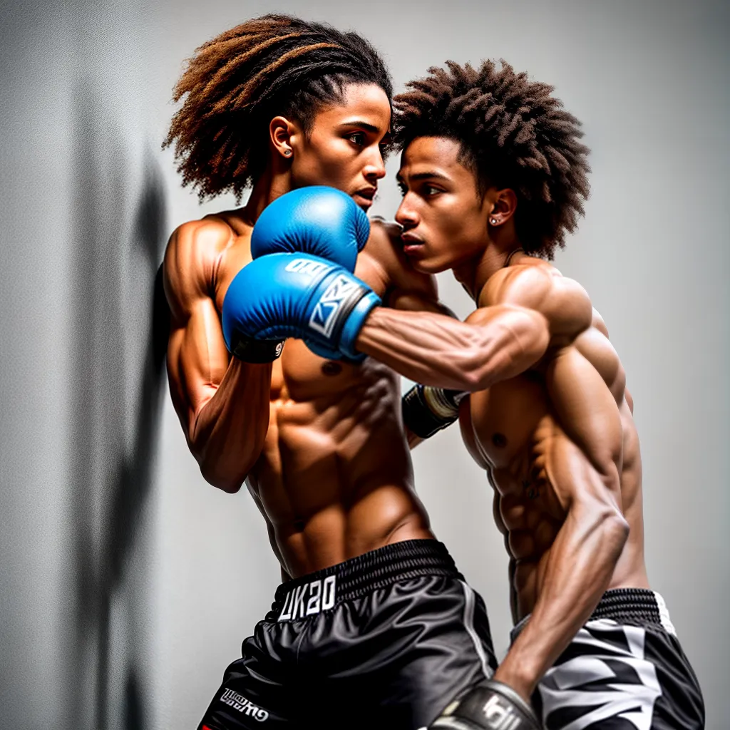 papel de parede lutador kickboxing 1