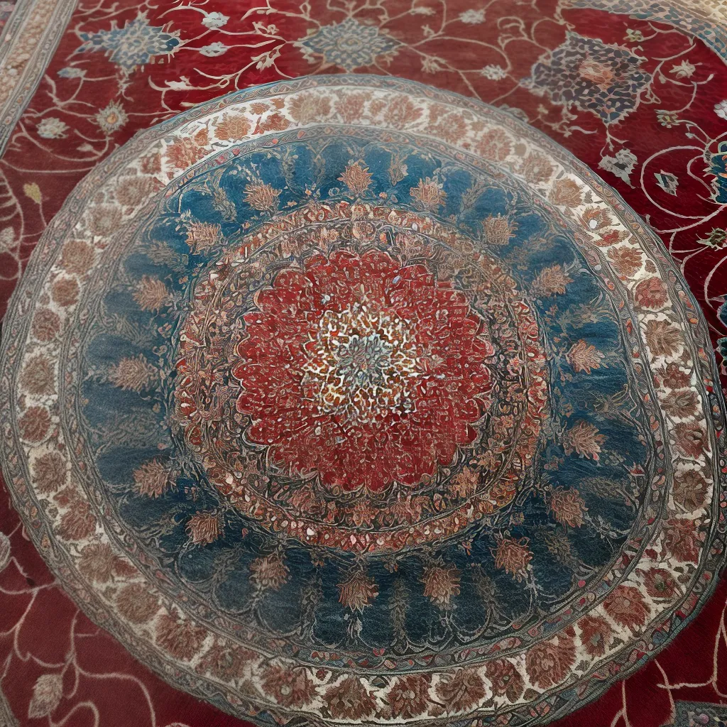 tapete persa mesquita arquitetura islamica 1