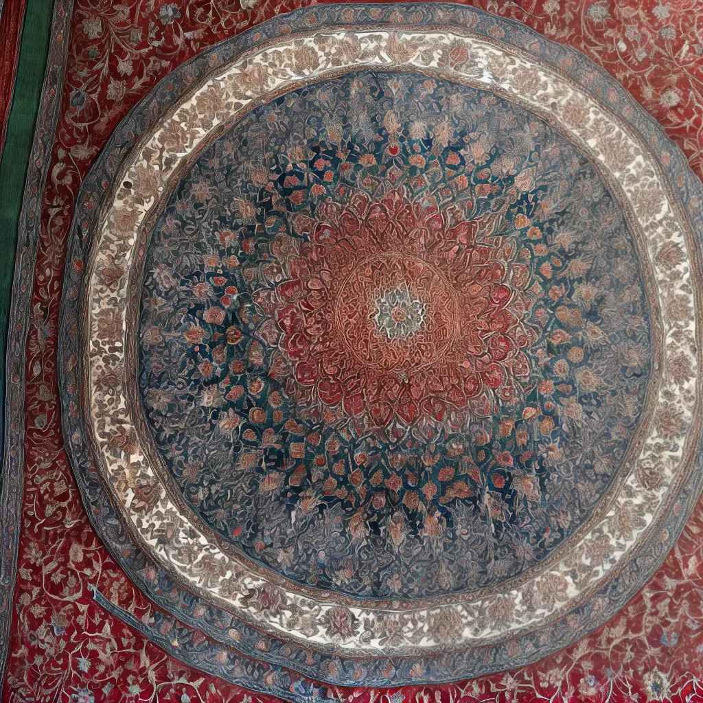 tapete persa mesquita arquitetura islamica 5